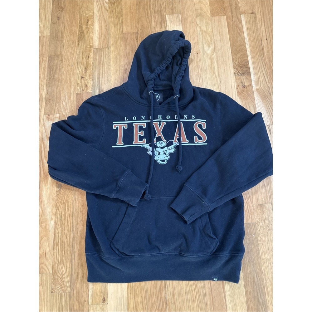 47 brand Texas Longhorns Hoodie Size Small black/orange